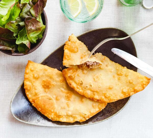 8. CHEBUREK WITH LAMB 2PCS 8. CHEBUREK WITH LAMB 2PCS